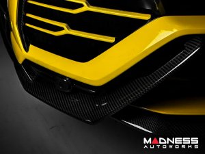 Lamborghini Urus - Front Bumper Flaps - Carbon Fiber - Aggressive Lamborghini Urus - Front Bumper Flaps - Carbon Fiber - Aggressive